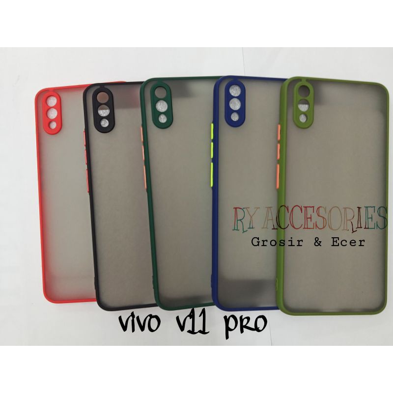 RY - My Choice Vivo V11 V11 Pro V15 V15 Pro Case Dove Slim Fuze Macaron bumper aero case V11 V11Pro