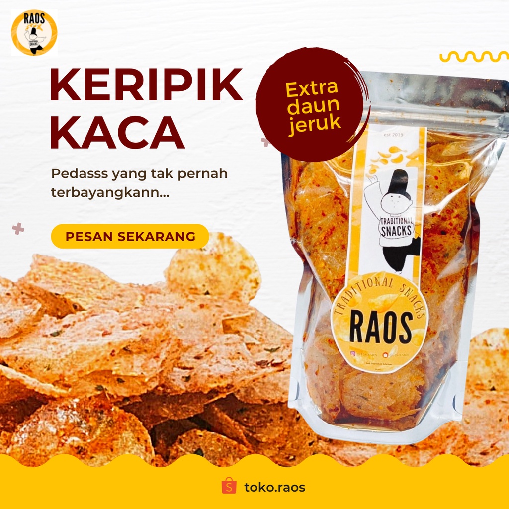 

Raos Keripik Kaca 100gr