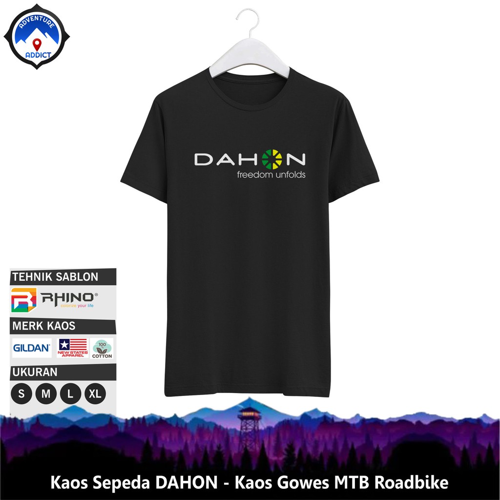 Kaos Sepeda Dahon - Kaos Gowes Roadbike MTB - Poliflex Rhinotech - AADC