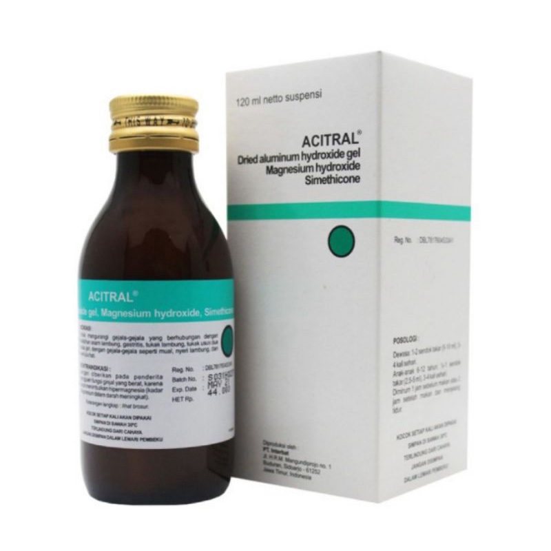 

Acitral syr 120Ml