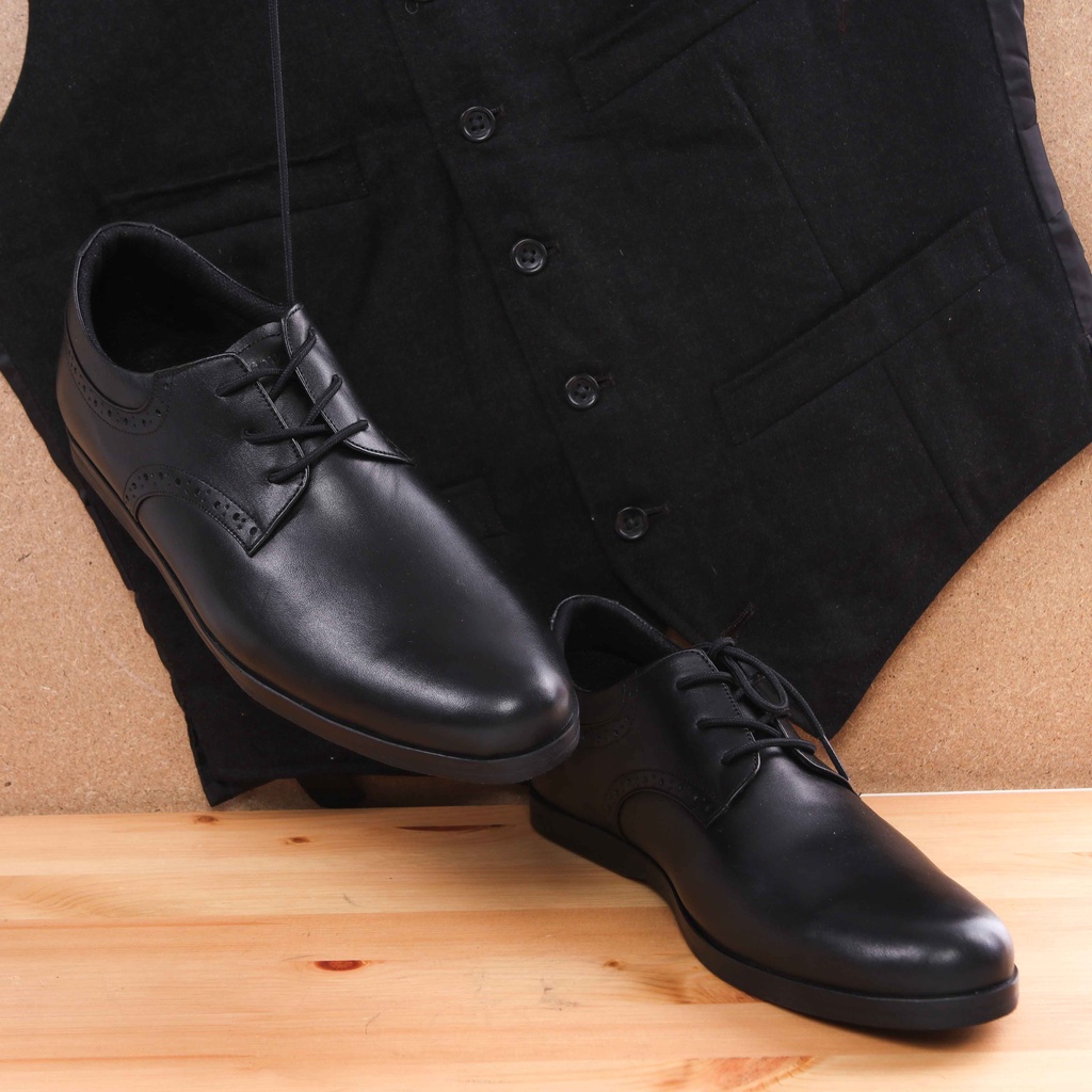 Sepatu pantofel pria sepatu formal sepatu kulit asli Model Muller