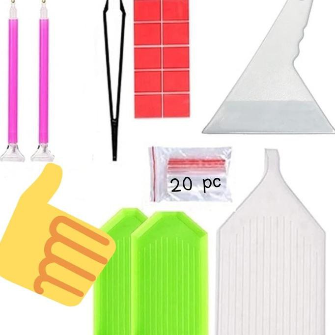 

tool pen diamond painting paket lengkap