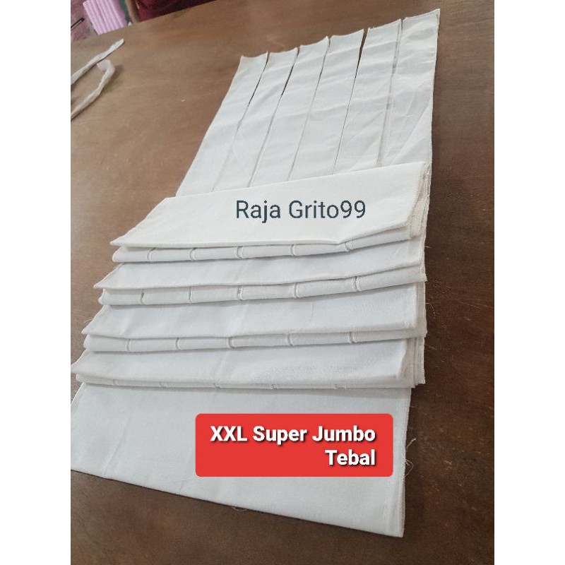 1 Lusin gurita ibu Super XXL SUPER MAXI Tebal BIG SIZE / grita tali ibu super jumbo / Grito ikat ibu EXTRA Jumbo MAX , Bahan TC katun ( isi 12pcs) Grosir