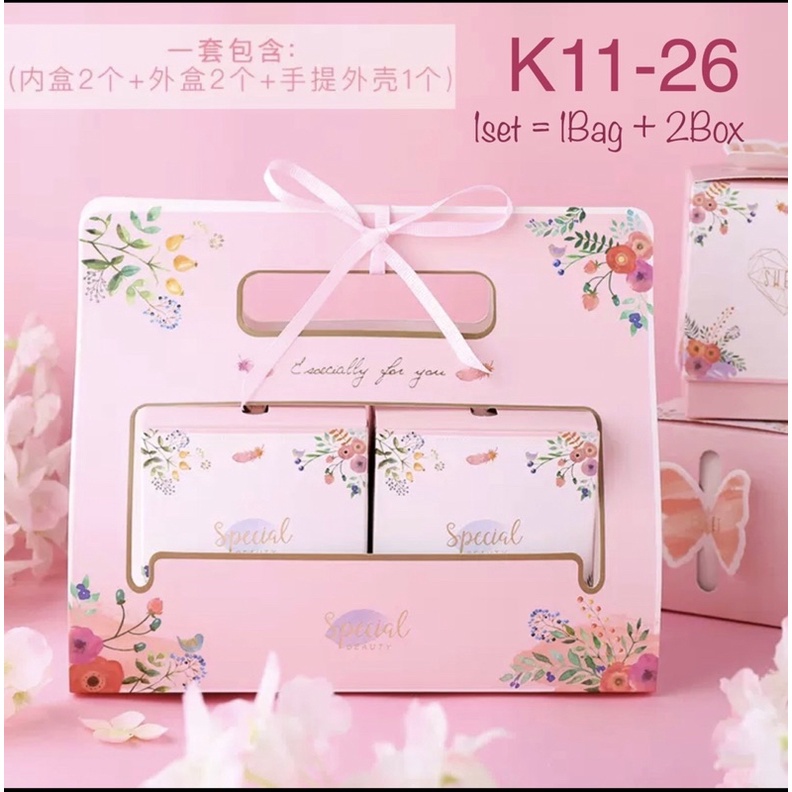 

kotak kado cantik untuk cookies kue