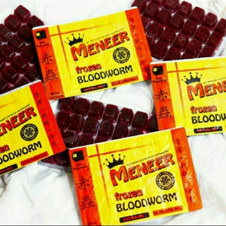 Cacing Beku Meneer 100Gr