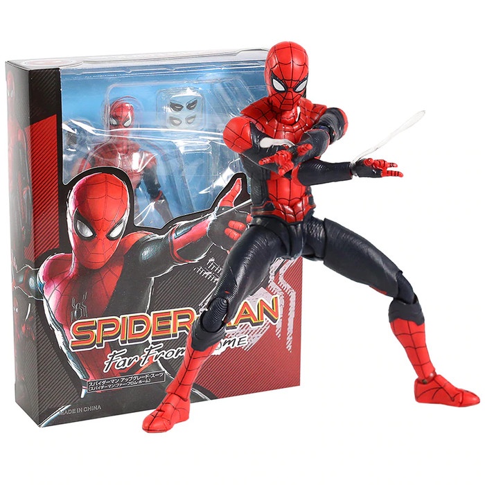 WF Shf Spiderman Far From Home Upgrade Suit Action Figure