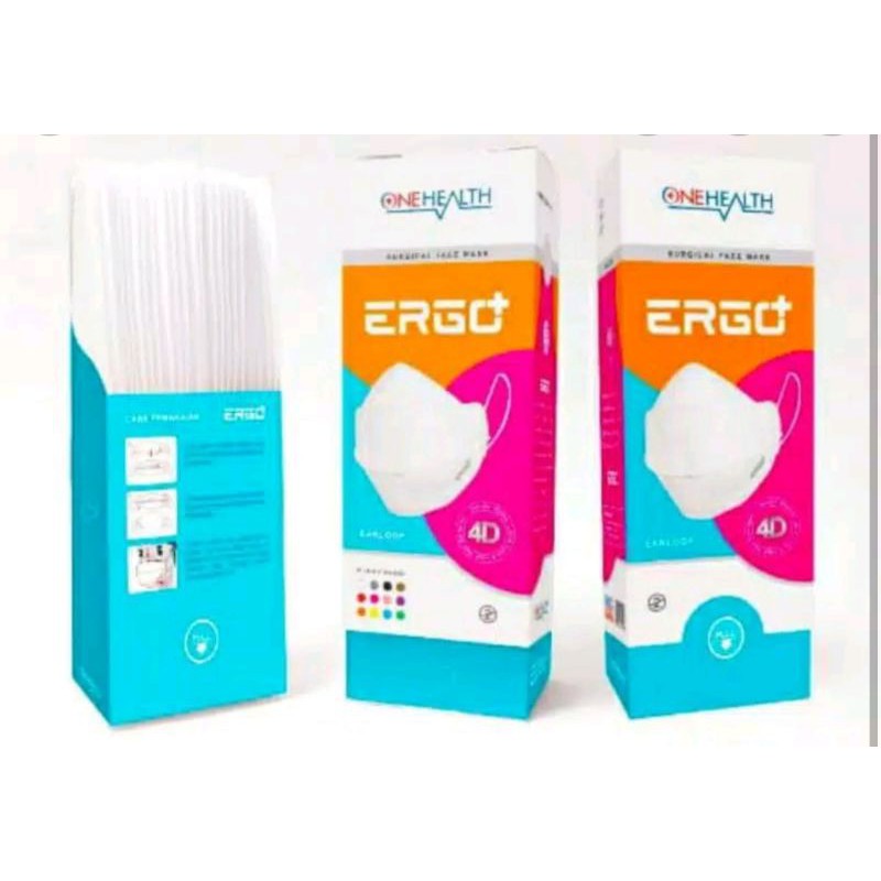 Masker Medis One Health Earloop 4D ERGO