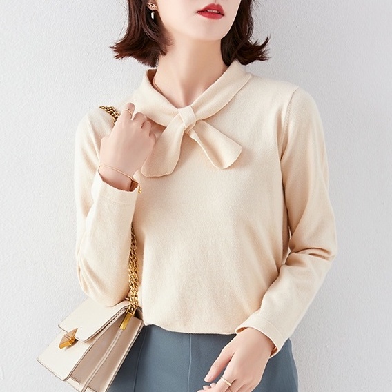 【Elegant】Korean Long Sleeve T-shirt E054(M/L)