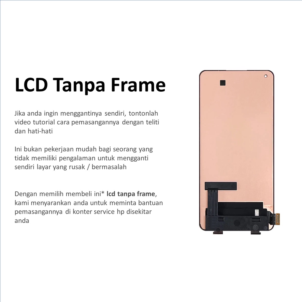 [ CHECK.ID ] LCD + FRAME XIAOMI MI 11 MI11 LITE ORIGINAL SERVICE PRODUCT