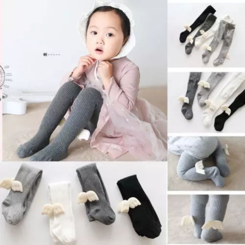 Victori Legging Sayap Anak Bayi Perempuan Celana Legging Tutup Kaki