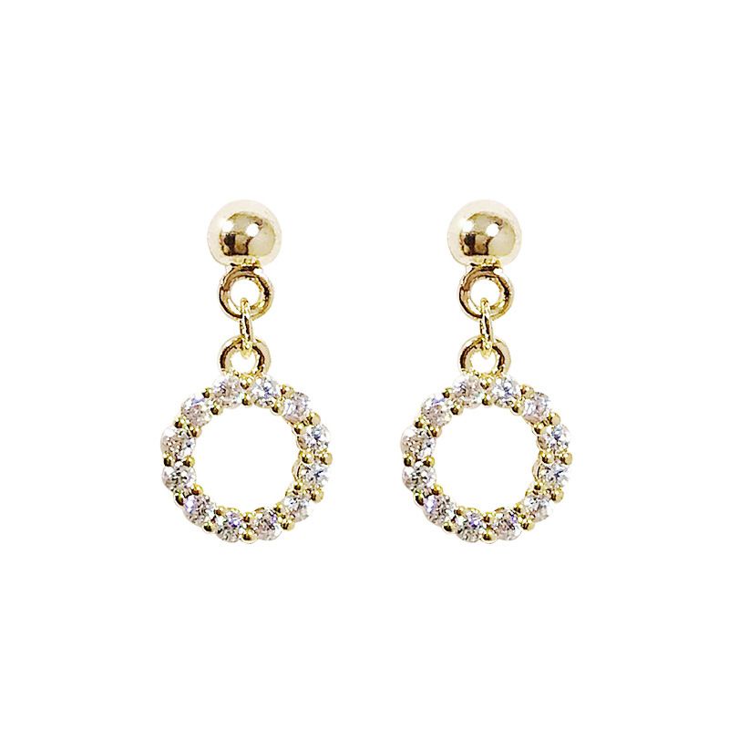 FerenHongXia Anting-anting Sederhana Butik Fashion Korea Baru