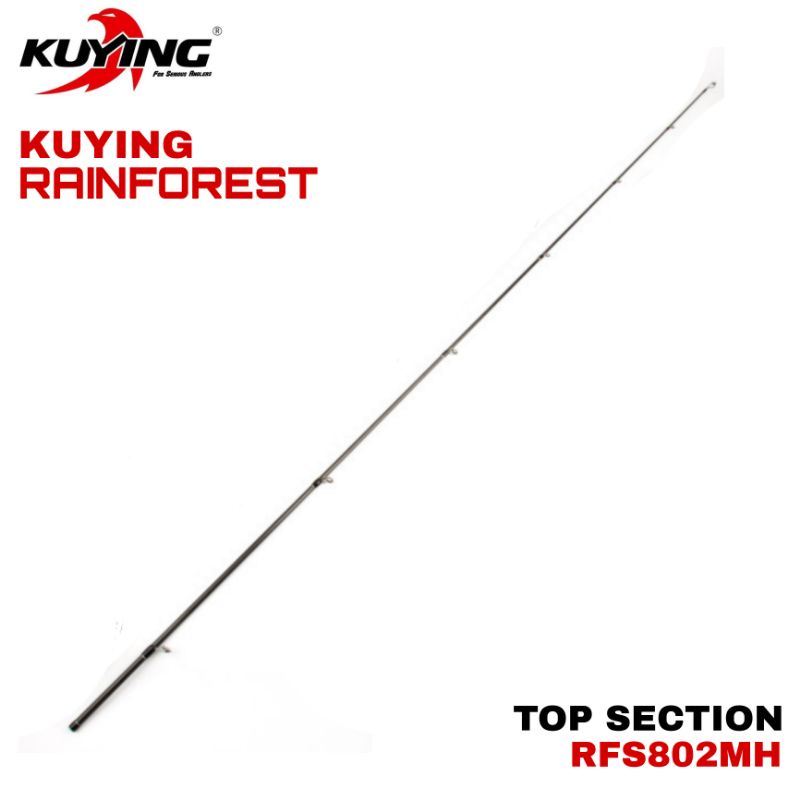 Top Section Rod Kuying Rainforest RFS802MH (Packing Pvc)
