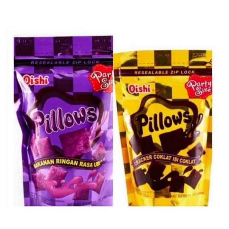 

VARIAN POUCH Oishi Pillow Snack Isi 100% Halal