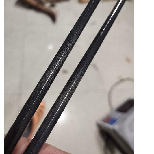 *BigSale* Blank joran hollow bahan carbon 90 cm ulir kasar label putih Berkualitas