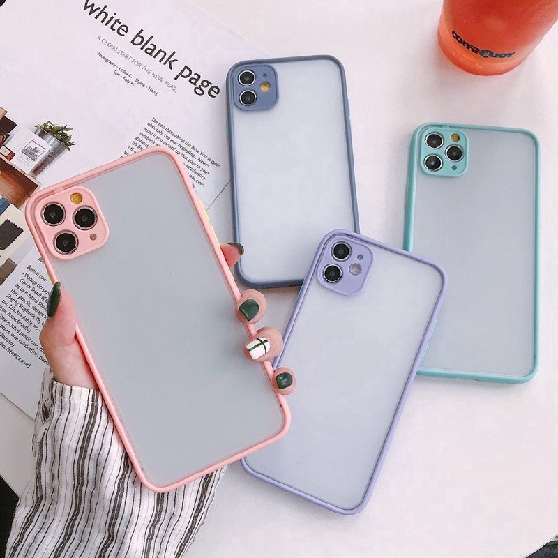 Hard Case Bahan Tpu Dan Plastik Untuk Iphone 11 Pro Max Xs Max Xr Se2 I6 7 8 Plus