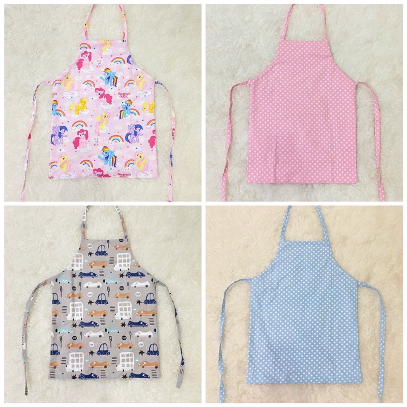 Apron Masak Anak / Apron Anak / Celemek Anak