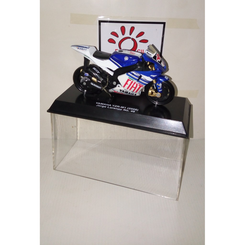 Diecast Ducati - Diecast New Ray Vespa - Diecast Motogp Diecast Lorenzo 2008 -Newray 1/18 Produk