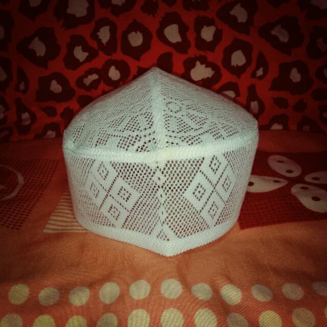 Peci kopiyah songkok jaring lokal  | peci haji jaring