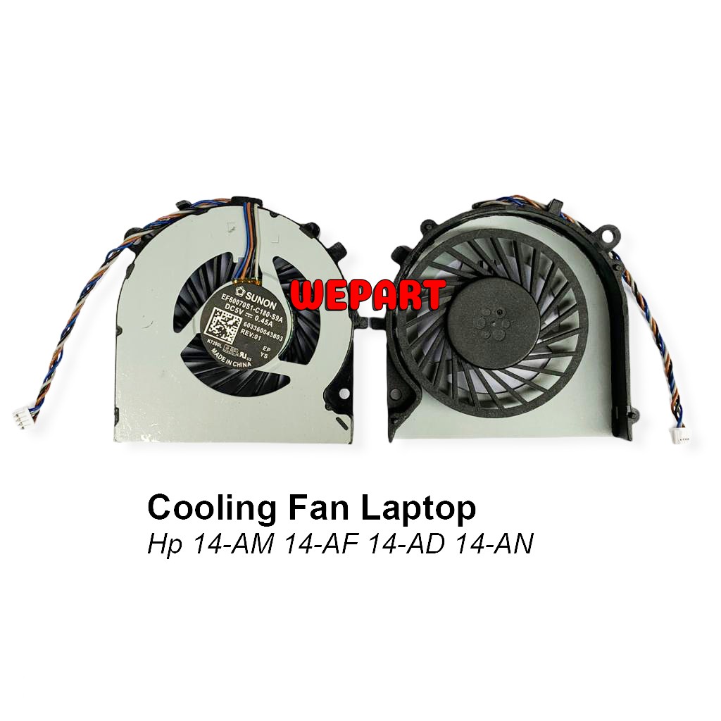 Cooling Fan Kipas Laptop Hp 14-AM 14-AF 14-AD 14-AN