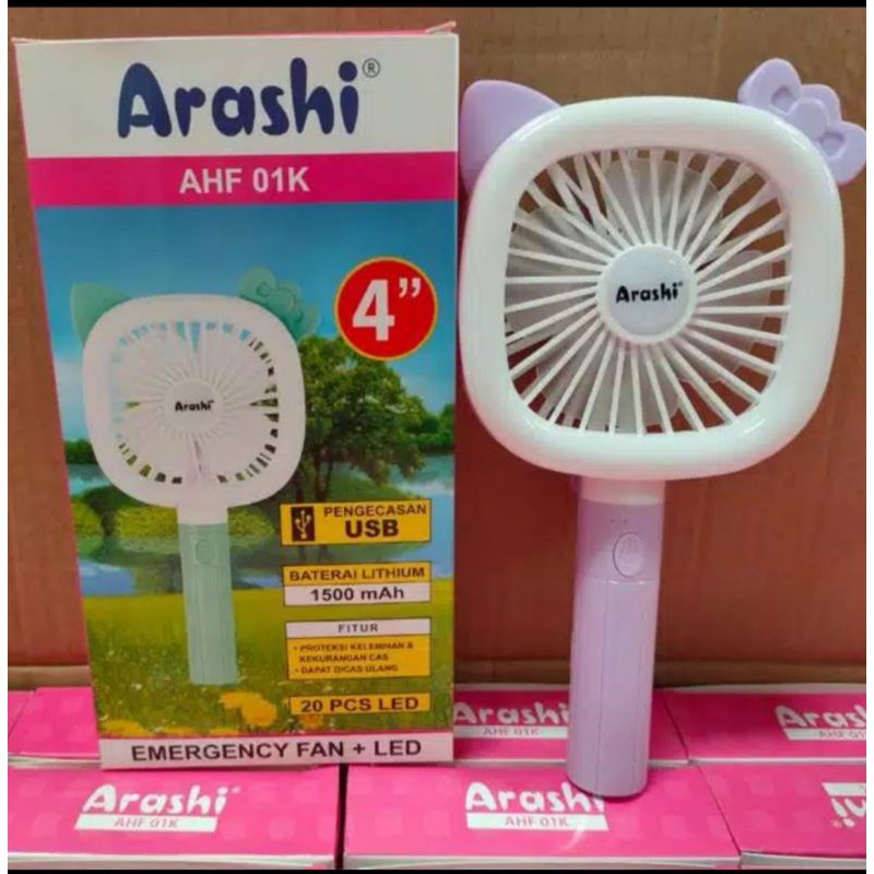 kipas angin mini Arashi portable