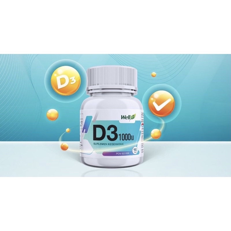 Well 3 D3 1000 IU