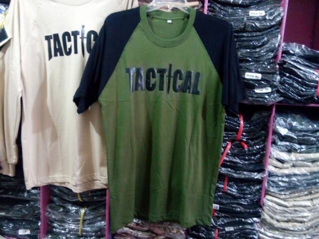 kaos tactical pendek