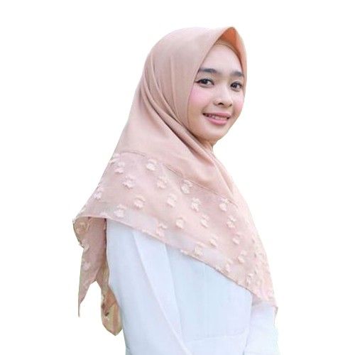 HIjab Jilbab Kerudung Segiempat Bella Kombinasi Rubiah