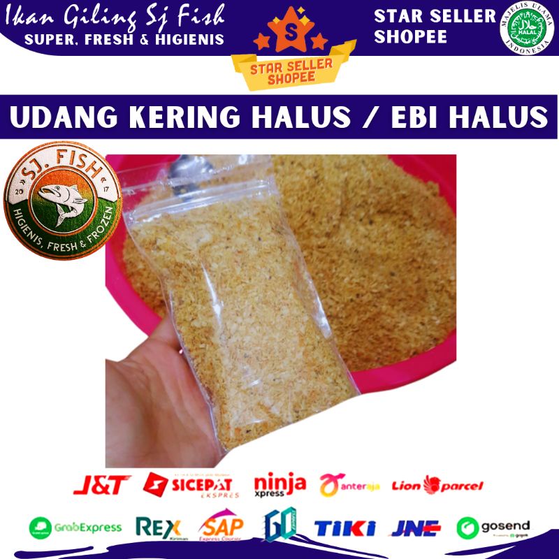 

EBI HALUS / UDANG KERING HALUS 100 Grm