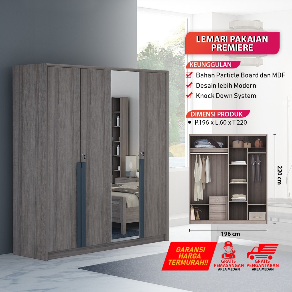 Lemari Pakaian Siantano Premiere
