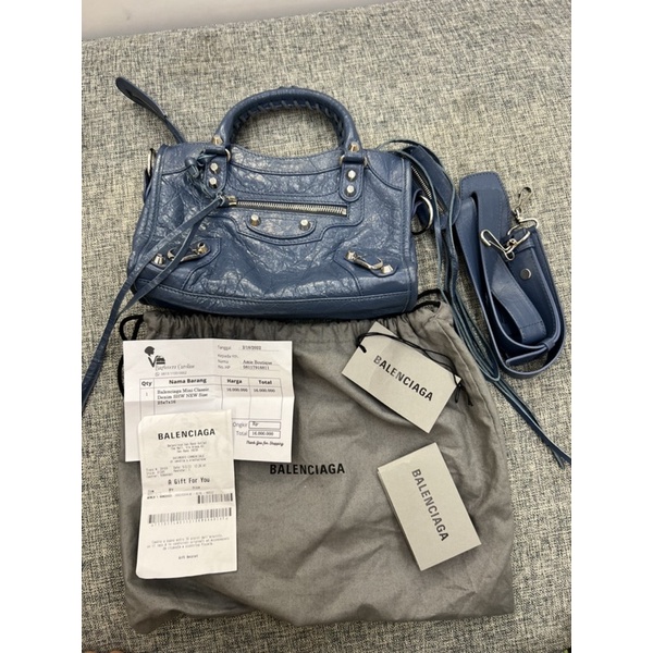 Balenciaga Mini classic Denim SHW excelent condition 2022