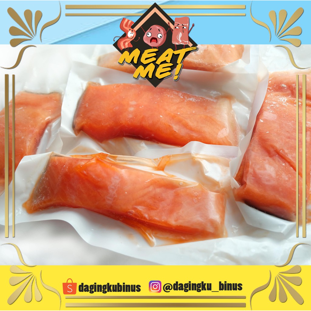 

Norwegian Salmon Fillet with Skin 200 Gram