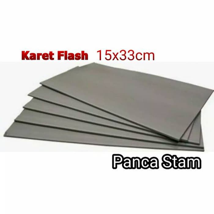 

KARET STEMPEL FLASH 15 X 33 CM-Min 5 Lbr