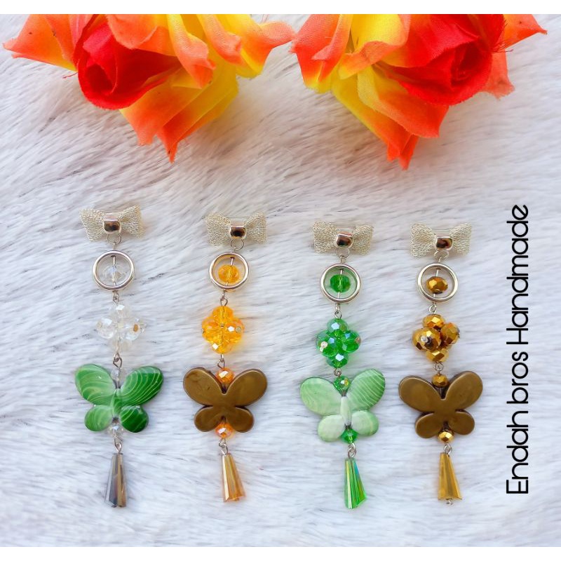 BROS DAGU JUNTAI KUPU KUPU BROS DAGU JUNTAI KRISTAL BROS DAGU JUNTAI MEWAH