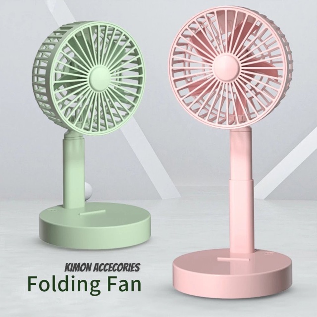 KIPAS ANGIN K12 FOLDING FAN KIPAS MINI FAN PORTABLE ISI ULANG CHARGE