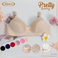 Bra BH Sorex 17056 Tanpa Kawat Busa Sedang