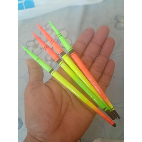 Homemade pelampung pancing jarum deamiter besar seukuran bolpoin (15cm)