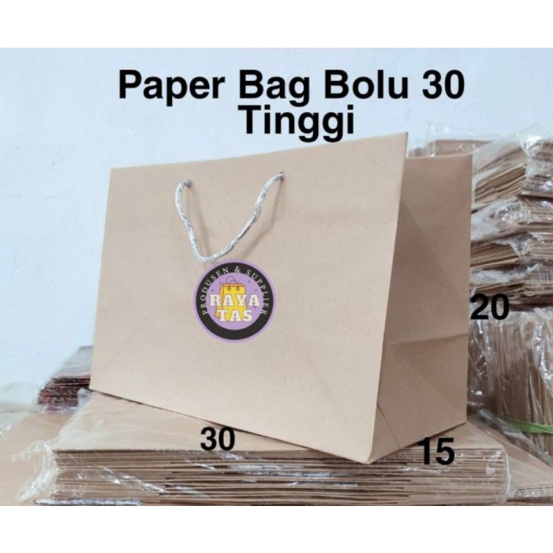 

Paper bag BOLU 30 (30*15*20)