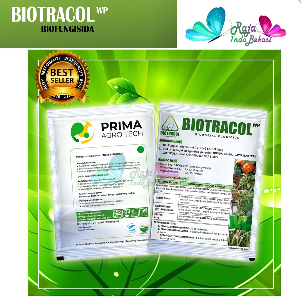 Biotracol Biofungisida Pestisida Organik - Pengendali Busuk Buah Biotracol Pupuk Mencegah Penyakit