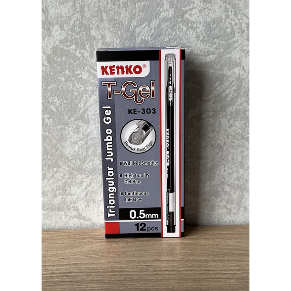 

1 Pack Pulpen Kenko T-Gel KE-303