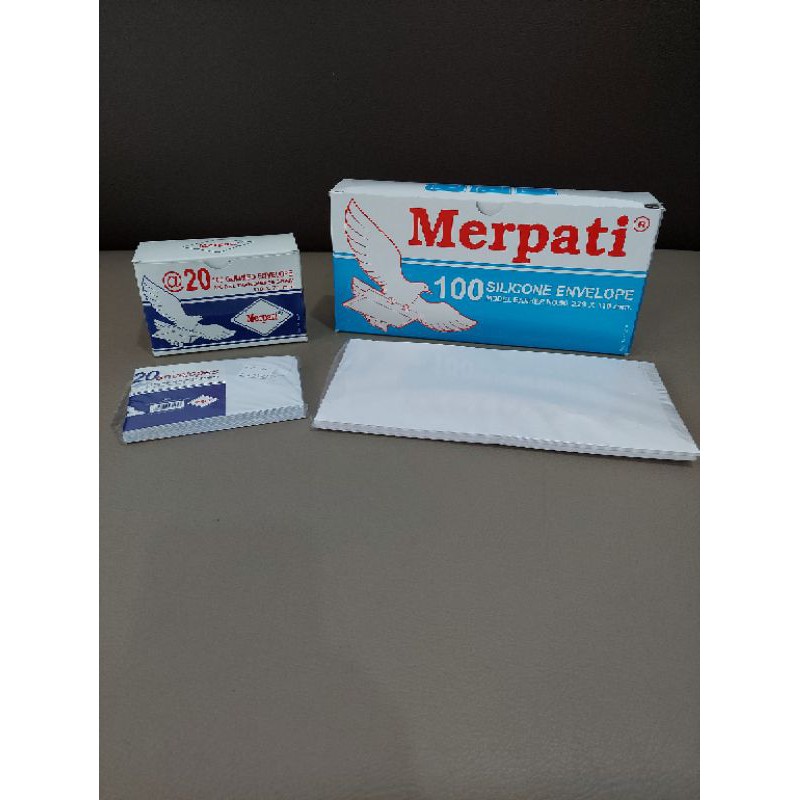 

AMPLOP PUTIH POLOS KECIL PENDEK PANJANG 20 PCS MERPATI KIKY