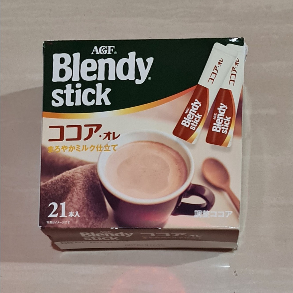 AGF Blendy Stick Cocoa Au Lait Made in Japan 21 x 11 Gram