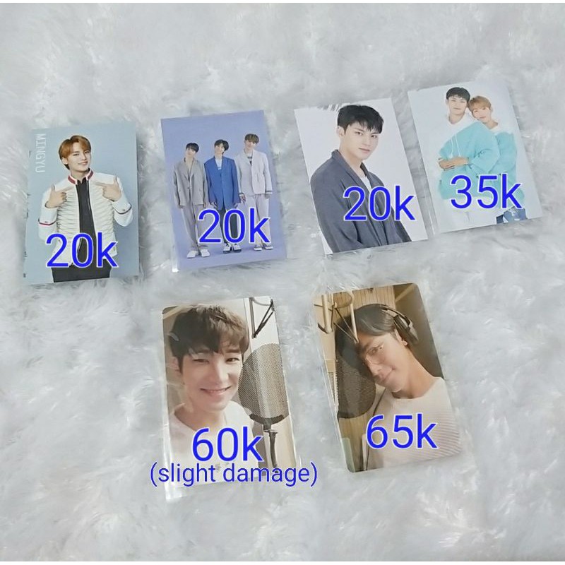 Seventeen Mingyu Wonwoo Jun Dino Photocard and Trading Card Semicolon Caratland Ode To You