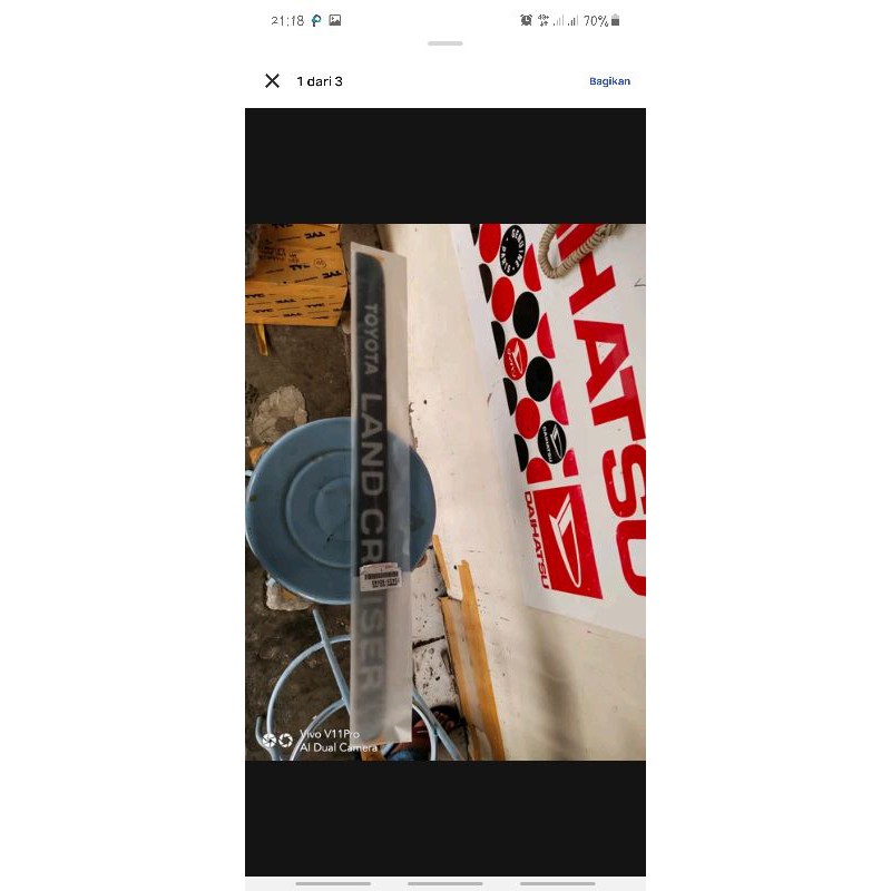 list body belakang lc vx 80 ori