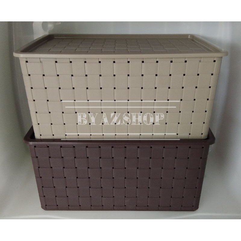 9252 Keranjang Lugano L Dengan Tutup