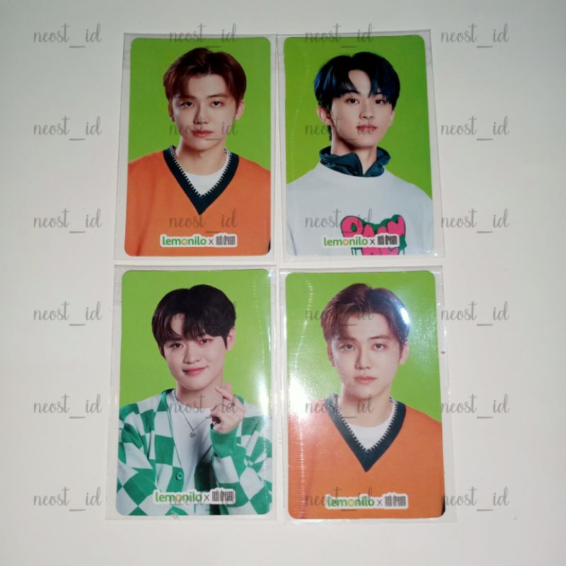 Lemonilo NCT Dream Photocard PC Jaemin Na Jeno Lee Zong Chenle Mark Group NCT