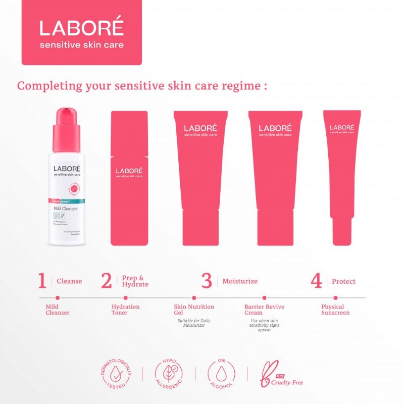 LABORE Sensitive Skin Care Gentle Biome Mild Cleanser