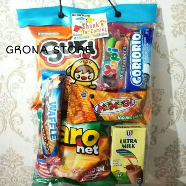 

Paket Snack Ultah Sangat Murah !!! / GOODIE BAG ULTAH / SNACK ULANG TAHUN / SOUVENIR ULANG TAHUN