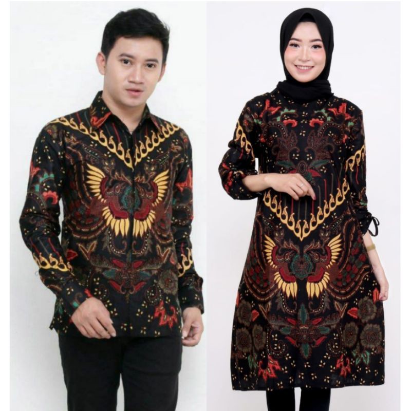 Cuci Gudang Batik Tunik Hitam gBaYwJnfaorYWa