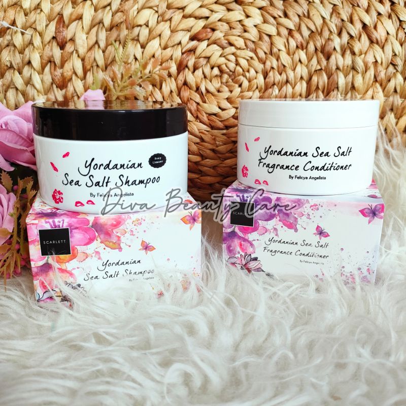 SCARLETT YORDANIA SEA SALT SAMPOO/ SCARLETT YORDANIA SEA SALT CONDITIONER