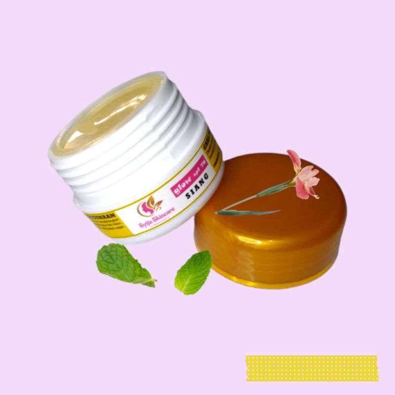 DAY CREAM GLOWING, DAILY GLOW,  CREAM SIANG DR. FACCIA, BPOM ORIGINAL